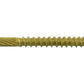 #9 Bronze Star Trim Head Wood Screw Torx/Star Drive Head - Multipurpose Exterior Coated Torx/Star Drive Wood Screws