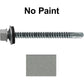 #12 X 3" Metal to Metal Type #3 Roofing Screws - Hex Washer Head - Self starting/self tapping - 5/8" EPDM washer. Colored head.