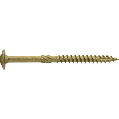 Jake Sales #15 x 3-1/2" Construction Lag Screw - Torx/Star Drive Heavy Duty Structural Lag Screw - ACQ Compatible - Modified Truss Washer Head(OVERSTOCK)