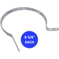 Tension Band for Chain Link Fence - Manufactured from Galvanized Steel to Prevent Rust. Tension Bands Wrap Around the Pipe on the Fence and Attach to a Tension Bar Holding the Chain Link Mesh