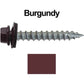 #14 x 1-1/2" Metal ROOFING SCREWS(250) Screws Hex Washer Head Sheet Metal Roof Screw. Self starting/self tapping metal to wood with EPDM washer. Colored head. For corrugated roofing