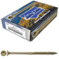 #10 Gold Star/Torx Drive Zinc Coated T-25 Flat Head Wood Screws