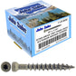 Bronze Coated Multipurpose Wood Screw - Torx/Star Drive - Tiny Finish Head - Exterior Coated - ACQ Compatible - 1-1/4" to 3"