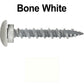 10 x 1-1/2” LOW PROFILE Star Head Roofing Screws - HI-LO Thread - Metal To Wood - T25 Torx Drive Head - EPDM washer