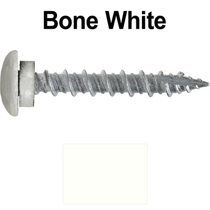 10 x 1-1/2” LOW PROFILE Star Head Roofing Screws - HI-LO Thread - Metal To Wood - T25 Torx Drive Head - EPDM washer