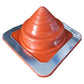 Dektite Red Silicone High-Temp Square-Base Flashing - 392°F Metal Roof Boot