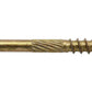 #14 x 5" Gold Star Wood Screw, T-30 Torx Drive, Flat Head - (OVERSTOCK)