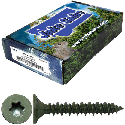 #10 Cement Board Torx/Star Head Screws SHARP POINT for Fastening Cement Backer Board/Cement Board/Tile Board - Torx/Star - T-25 Torx Head