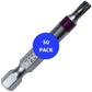 T20 (T-20) Torx/Star Driver Bit - Color Coded Torx/Star Drive Quick Change Shank Bit for Screws and Fasteners Requiring T20 (T-20)