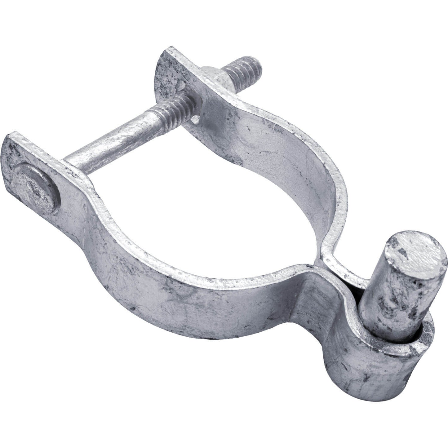 Chain Link Fence Gate Post Hinge - Galvanized - Nut/Bolt Included for Hinge