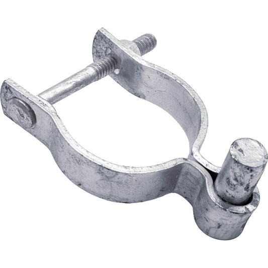 Chain Link Fence Gate Post Hinge - Galvanized - Nut/Bolt Included for Hinge
