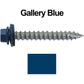 #14 x 2" Metal ROOFING SCREWS - Hex Washer Head - Self starting/self tapping - EPDM washer. Colored head.