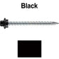10 x 2-1/2” - STAINLESS HEX / ZINC Sheet Metal Roof Screw. Self starting metal to wood siding screws. EPDM washer. Colored head.