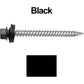 12 x 2-1/2" Stainless Steel Metal Roofing Screw - Hex Washer Head - Self starting/self tapping - EPDM washer. Colored head.