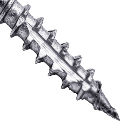 #8 Torx/Star Drive Head - 300 Grade Stainless Steel Torx/Star Drive Wood Screws - Silver Star Stainless Steel Wood Screw