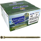 #9 Bronze Star Trim Head Wood Screw Torx/Star Drive Head - Multipurpose Exterior Coated Torx/Star Drive Wood Screws