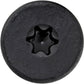 #15 Black Wafer Head Structural Lag Screws. Used for Log Construction, Timber Framing, Laminated Beams and Pole Barns Among Other Uses. T-30 Torx/Star Drive