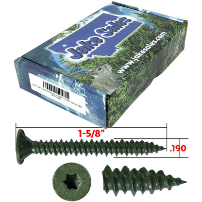 #10 Cement Board Torx/Star Head Screws SHARP POINT for Fastening Cement Backer Board/Cement Board/Tile Board - Torx/Star - T-25 Torx Head