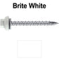 10 X 2“ HI-LO Zinc Aluminum Cap Metal Roofing Screws - Hex Washer Head - Self starting/self tapping - EPDM washer. Colored head.