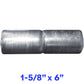 Top Rail Sleeve fits Over top rail to join together another top rail of equal diameter. Top Rail Sleeves can also be called a chain link fence Top Rail Connector or Top Rail Adapter