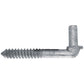 Heavy-Duty Lag Screw Gate Hinge for Wood Fence Posts and Gates – Galvanized Steel