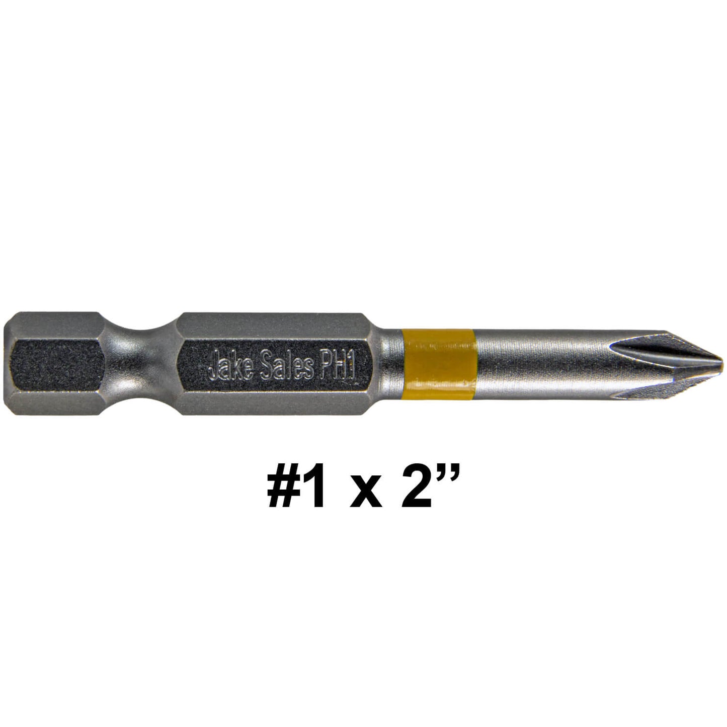 Phillips Driver Bits - with 1/4" Quick Change Shank