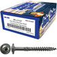 #15 Stainless Steel Construction Lag Screw  T-30 Torx/Star Drive Heavy Duty Lag Screw - Modified Truss Washer Head