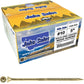 #10 Yellow Zinc Coated General Purpose Wood Screws. Torx/Star Drive Head - Multipurpose Torx/Star Drive Wood Screws