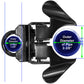 Black Butterfly Latch in Two Styles. Gate Frame (1-3/8" x 2-3/8") and 1-3/8" Wall Mount