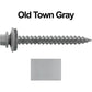 #12 x 2" RE-GRIP METAL ROOFING SCREWS - Hex Washer Head - Self starting/self tapping - EPDM washer. Colored head.