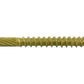 #9 Bronze Star Trim Head Wood Screw Torx/Star Drive Head - Multipurpose Exterior Coated Torx/Star Drive Wood Screws
