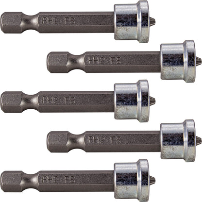 Phillips Driver Bits - with 1/4" Quick Change Shank