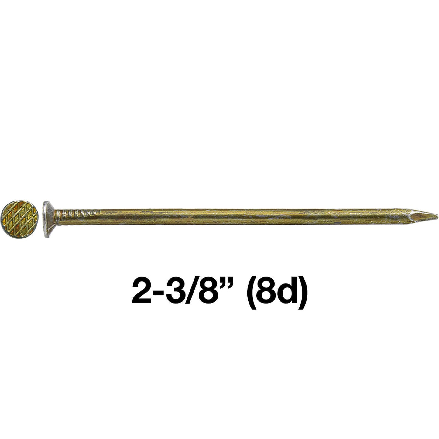 Sinker Framing Nails for General Home construction, remodeling, general carpentry vinyl coated nails. Used for interior framing and structural fastening