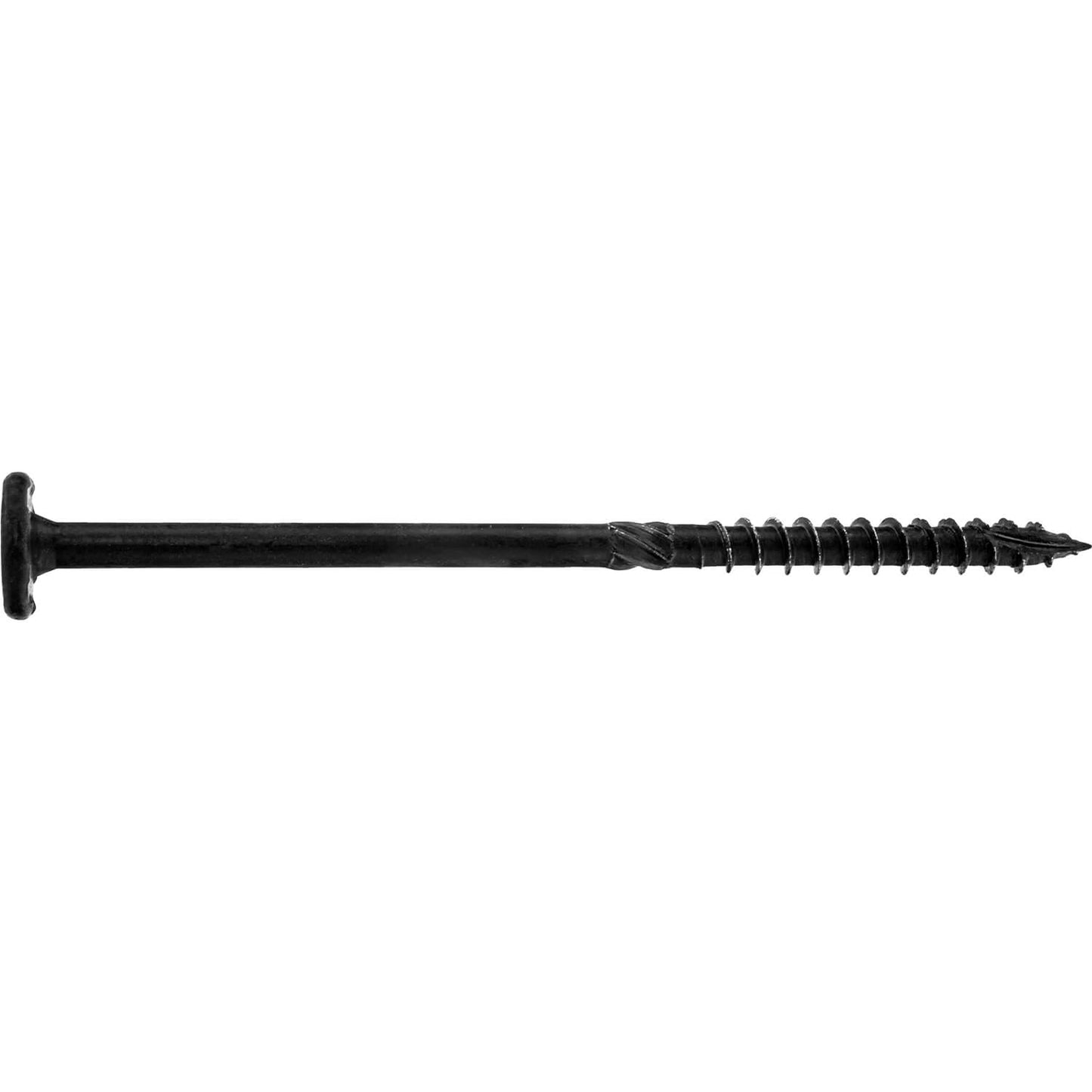 #15 Black Wafer Head Structural Lag Screws. Used for Log Construction, Timber Framing, Laminated Beams and Pole Barns Among Other Uses. T-30 Torx/Star Drive
