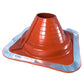 Dektite Square Base Combo Pipe Flashing Boot – Red High Temp Silicone Roof Flashing