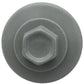 #10 X 1" HI-LO Zinc Aluminum Cap Metal Roofing Screws - Hex Washer Head - Self starting/self tapping - EPDM washer. Colored head.