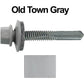 #12 x 1-1/2" Metal to Metal Type #5 Roofing Screws - Hex Head Drill Point. 9/16" EPDM Washer. Colored Head.
