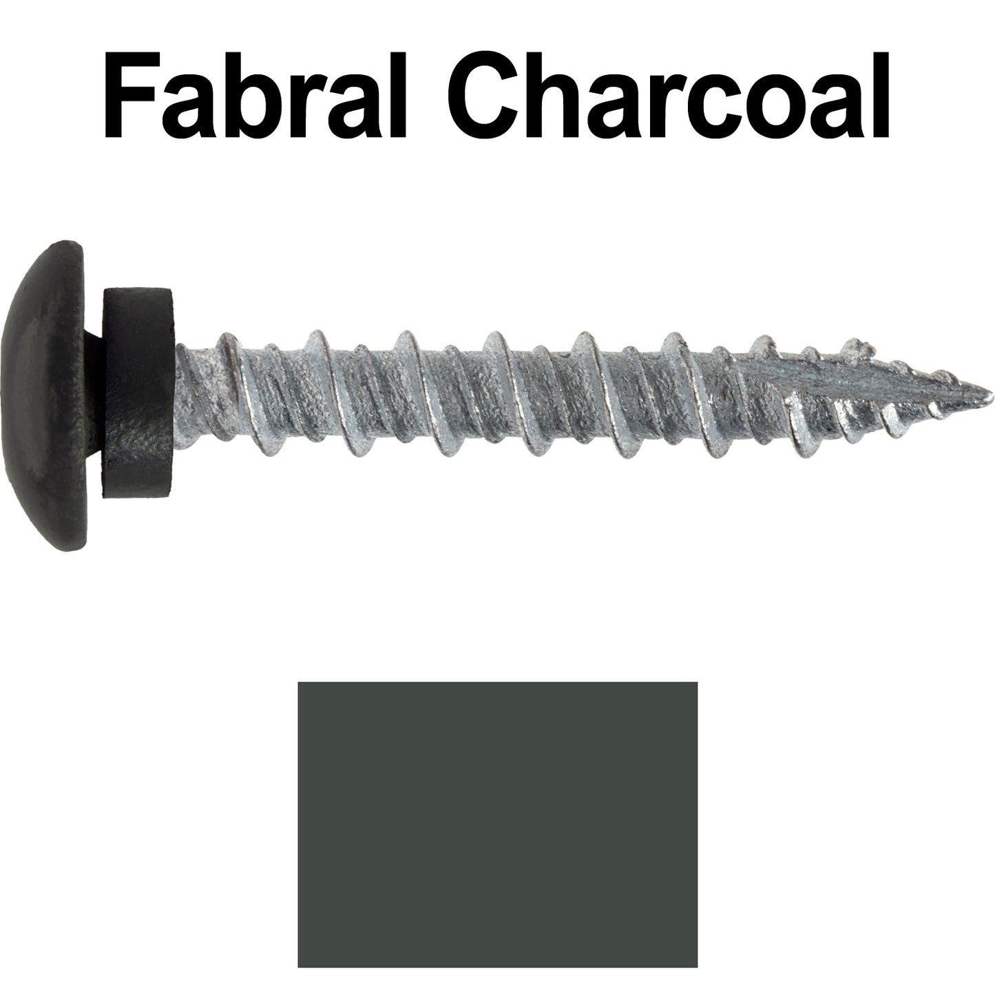 10 x 1-1/2” LOW PROFILE Star Head Roofing Screws - HI-LO Thread - Metal To Wood - T25 Torx Drive Head - EPDM washer