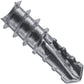 12 X 1-1/2" PFP STAINLESS STEEL Fastener - 1/4" Washer Hex Head - #3 Drill Point Tip -  For Polycarbonite, Fiberglass and PVC sheeting. Colored head.