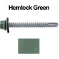 #12 x 2" Metal to Metal Type #3 Metal Roofing Screws - Hex Head Drill Point - 9/16" EPDM Washer.