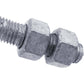 J-Bolt Post Hinge - Hinge Bolts Thru the Post Includes Nuts - J-Bolt Hinge has 5/8" Male Pin - Fence Bolt Though Post Hinge