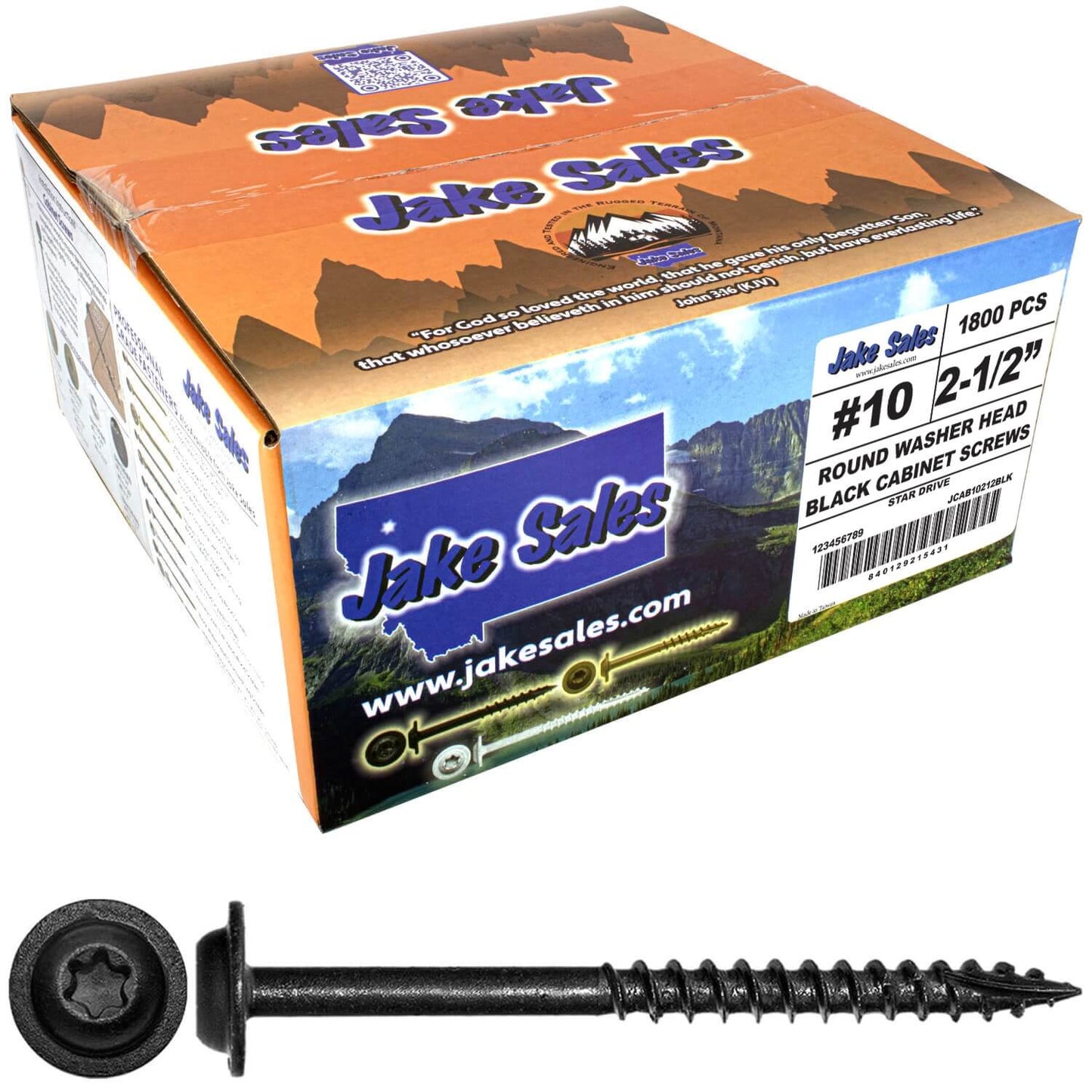 #10 Round Washer Head Truss Head Screw. Torx/Star Drive Head Wood Screws. Multipurpose Cabinet, Furniture, Siding and Trim and General Construction