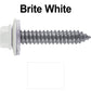 17 x 1-1/2 Metal Roofing Screws - Metal Panel to Metal Purlins and Recovery Screws - Hex Washer Head - EPDM washer.