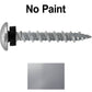 10 x 1-1/2” LOW PROFILE Star Head Roofing Screws - HI-LO Thread - Metal To Wood - T25 Torx Drive Head - EPDM washer