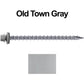 10 x 3" Metal ROOFING SCREWS: ( 250) Galvanized Hex Head Sheet Metal Roof Screw. Self starting metal to wood siding screws. EPDM washer.