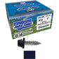 #14 x 1"  Metal ROOFING SCREWS - Hex Washer Head - Self starting/self tapping - EPDM washer. Colored head.