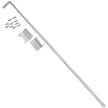 Vinyl Fence Gate Drop Rod - AKA Gate Drop Pin, Cane Bolt - Drop Rod -