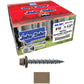 #10 x 1-1/2" Metal ROOFING SCREWS - Hex Washer Head - Self starting/self tapping - EPDM washer. Colored head.