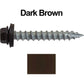 #14 x 1-1/2" Metal ROOFING SCREWS(250) Screws Hex Washer Head Sheet Metal Roof Screw. Self starting/self tapping metal to wood with EPDM washer. Colored head. For corrugated roofing