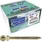 #10 x 2" - 6" Bronze Exterior Coated Wood Screw Torx/Star Drive Head - Multipurpose Exterior Coated Torx/Star Drive Wood Screws